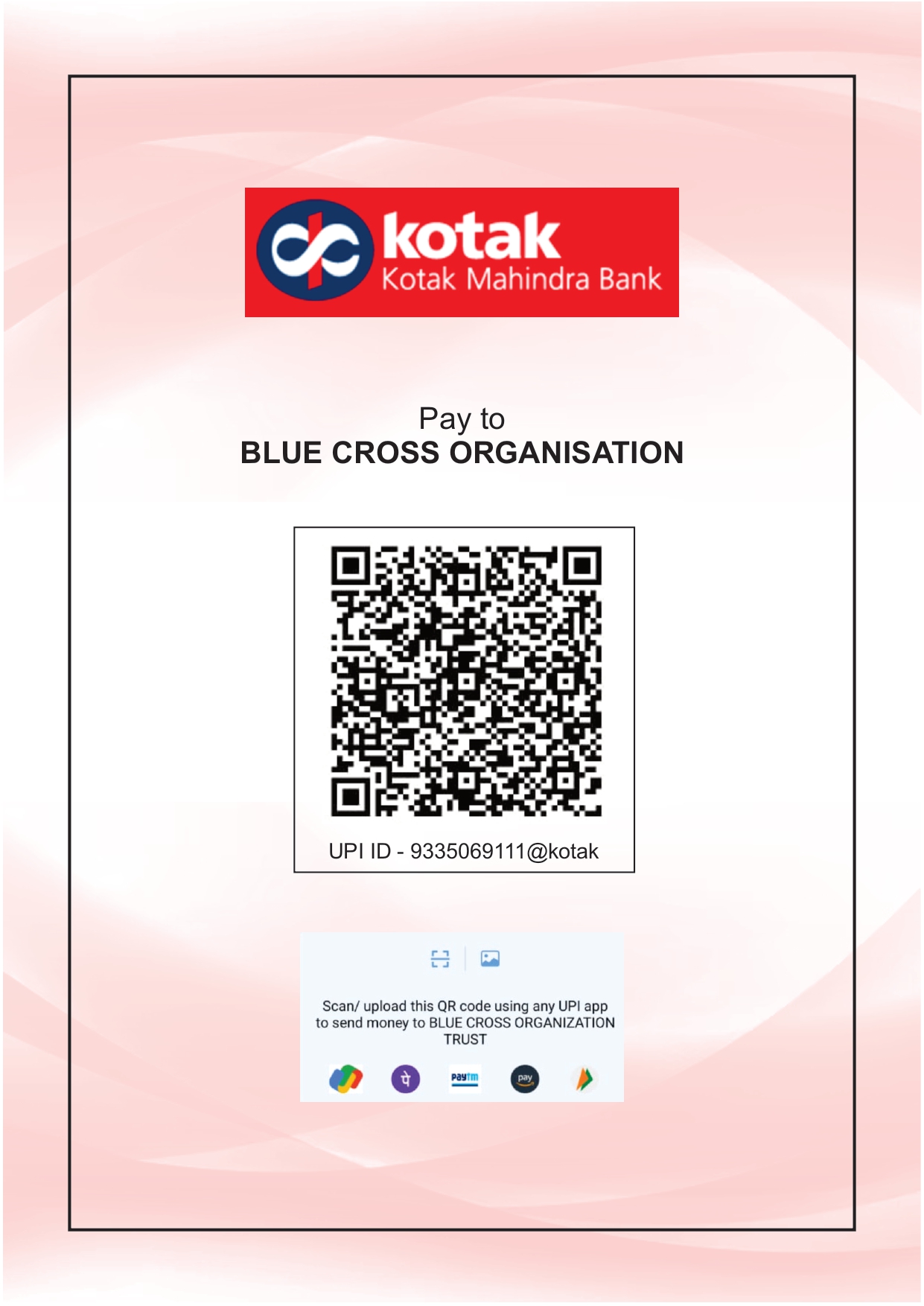 Kotak Bank QR